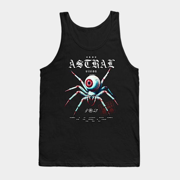 Astral Vision - Streetwear Tank Top by ZakiChanBoy